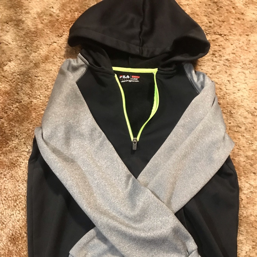 Boys Fila Sport hooded sweatshirt - M
